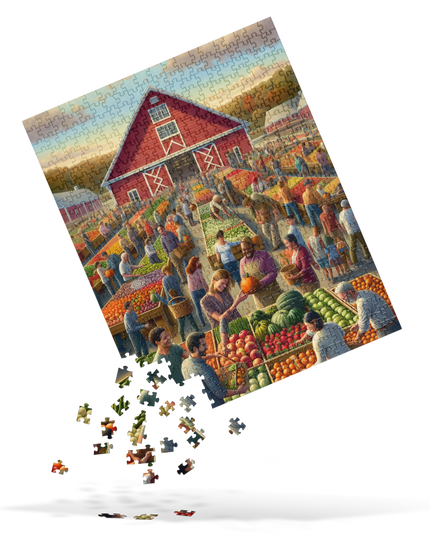 Farmers Market - Jigsaw puzzle