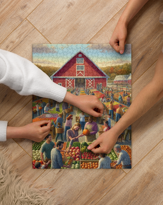 Farmers Market - Jigsaw puzzle
