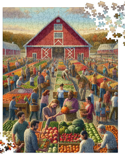 Farmers Market - Jigsaw puzzle