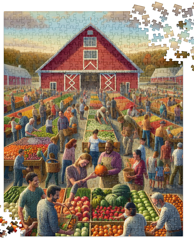 Farmers Market - Jigsaw puzzle