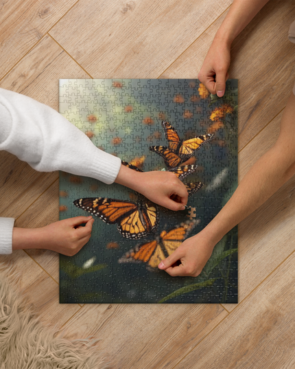 Butterflies - Jigsaw puzzle - 520 Pieces
