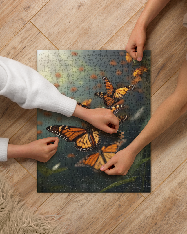 Butterflies - Jigsaw puzzle - 520 Pieces