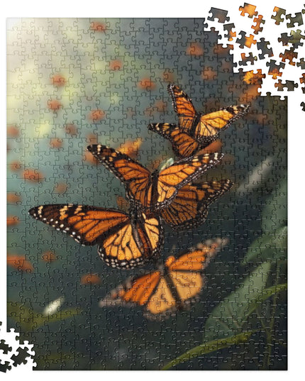 Butterflies - Jigsaw puzzle - 520 Pieces