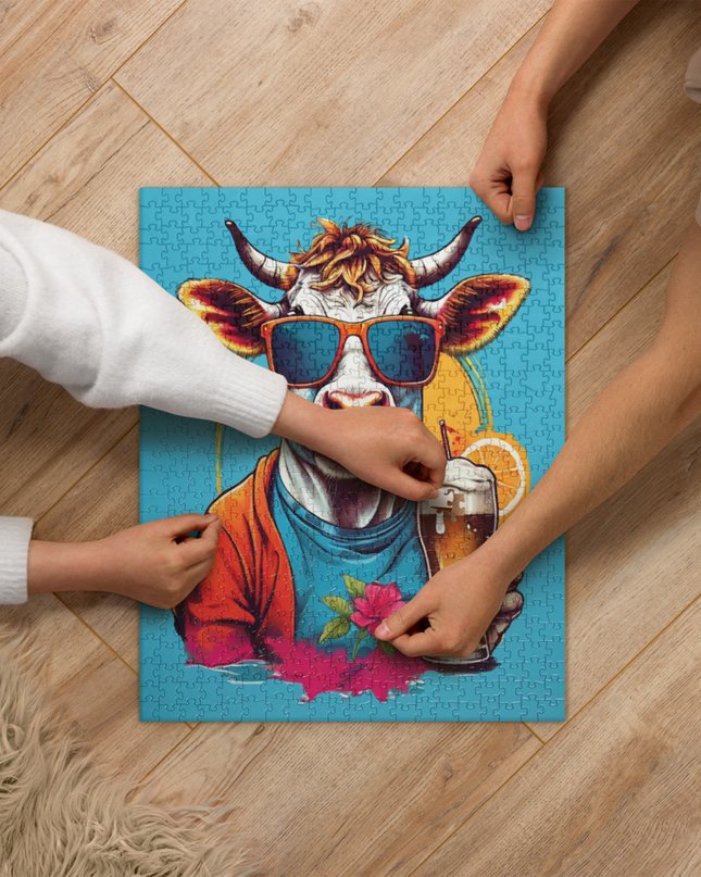 Moo - Jigsaw puzzle