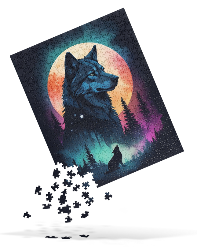 Lone Wolf - Jigsaw puzzle