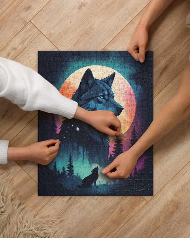 Lone Wolf - Jigsaw puzzle
