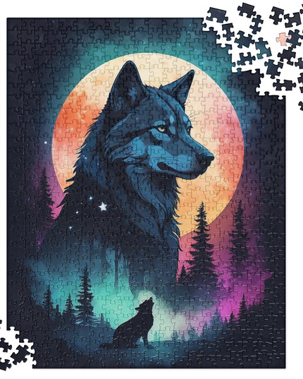 Lone Wolf - Jigsaw puzzle
