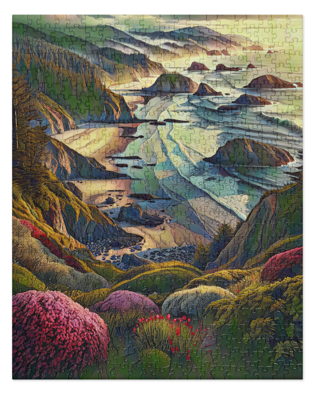 Beautiful Oregon Coast - Jigsaw puzzle