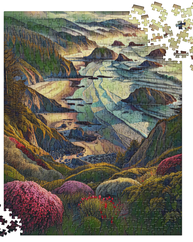 Beautiful Oregon Coast - Jigsaw puzzle