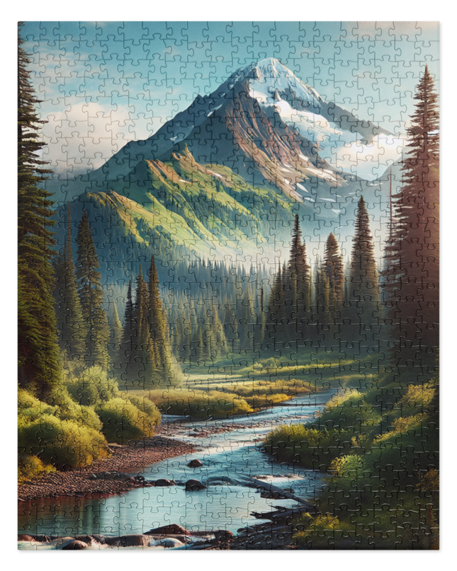 Oregon Outback - Digital Art - Jigsaw puzzle