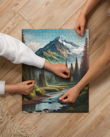 Oregon Outback - Digital Art - Jigsaw puzzle