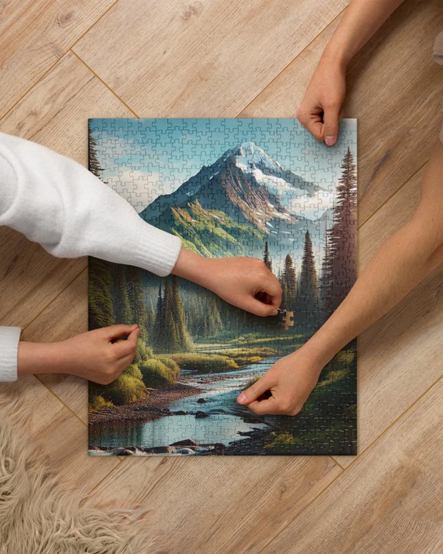 Oregon Outback - Digital Art - Jigsaw puzzle