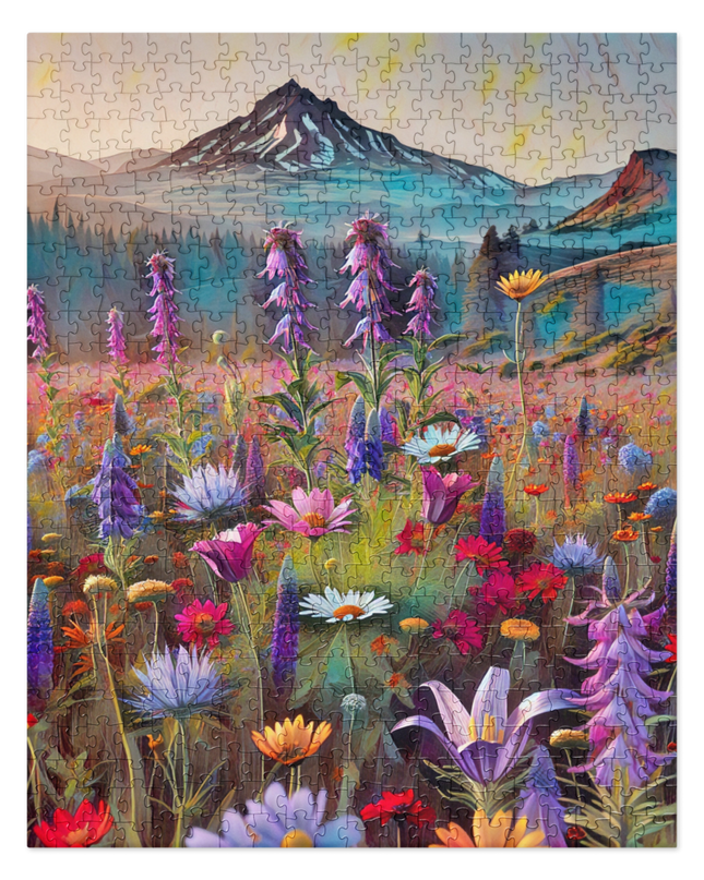 Oregon Wildflowers/2 -Jigsaw puzzle