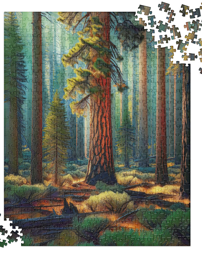 Ponderosa Pine - Digital Art - Jigsaw puzzle