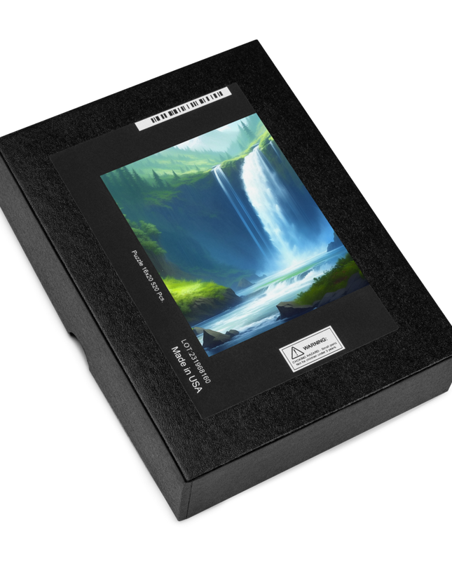 Beautiful Oregon Waterfalls - Digital Art - Jigsaw puzzle