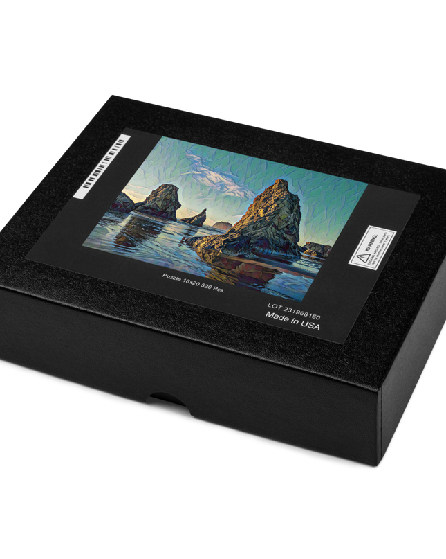 Bandon Oregon - Digital Art - Jigsaw puzzle