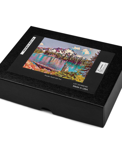 Mount Jefferson - Digital Art - Jigsaw puzzle