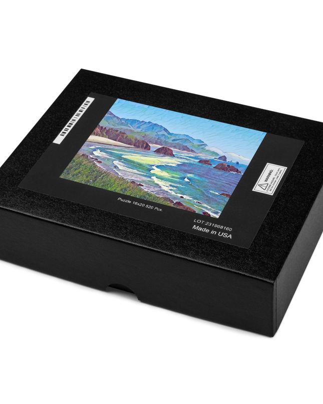 Ecola State Park - Digital Art - Jigsaw puzzle