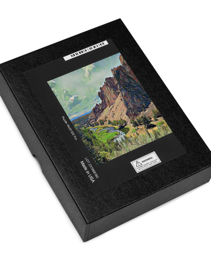 Smith Rock/2 - Digital Art - Jigsaw puzzle