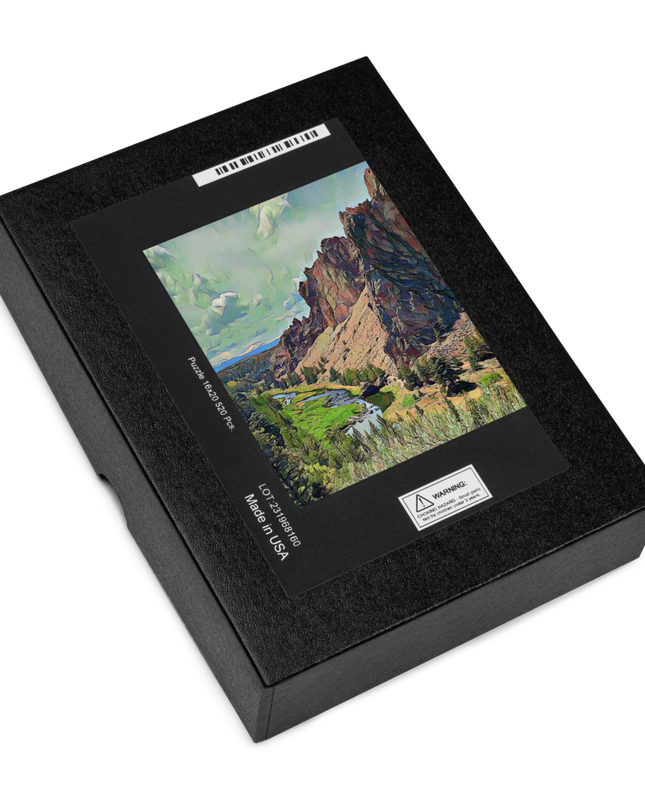 Smith Rock/2 - Digital Art - Jigsaw puzzle