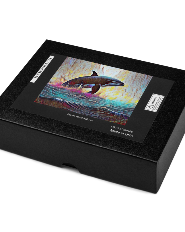 Pacific Northwest Orca - Digital Art - Jigsaw puzzle