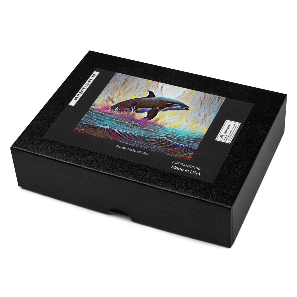 Pacific Northwest Orca - Digital Art - Jigsaw puzzle