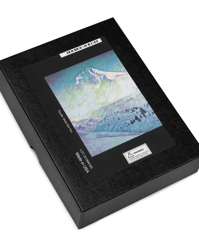Mount Hood - Digital Art - Jigsaw puzzle