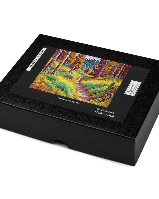 Autumn in Oregon - Digital Art - Jigsaw puzzle