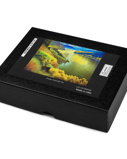 Columbia River Gorge - Digital Art - Jigsaw puzzle