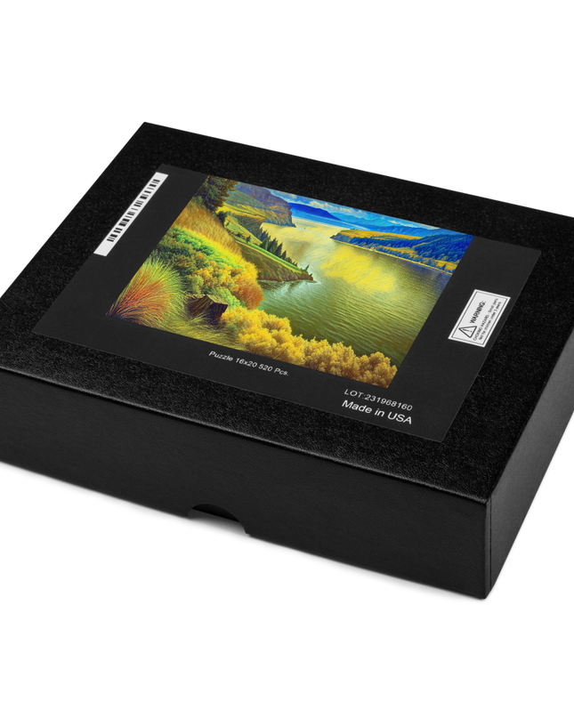 Columbia River Gorge - Digital Art - Jigsaw puzzle