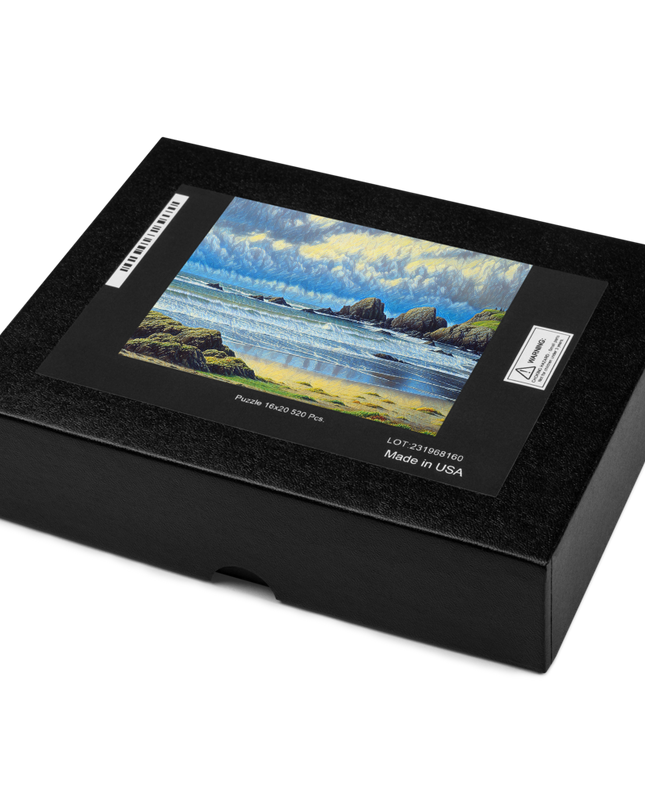 Oregon Coast - Digital Art -Jigsaw puzzle