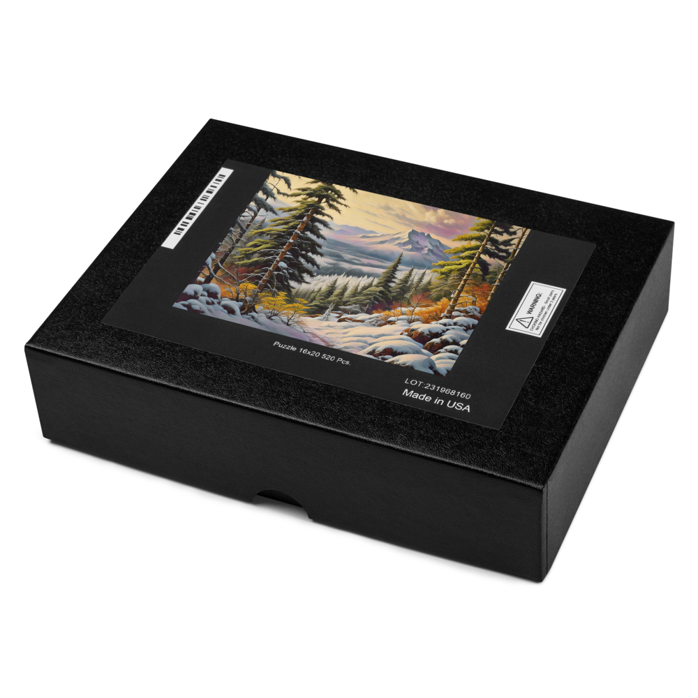 Winter Trail - Jigsaw puzzle