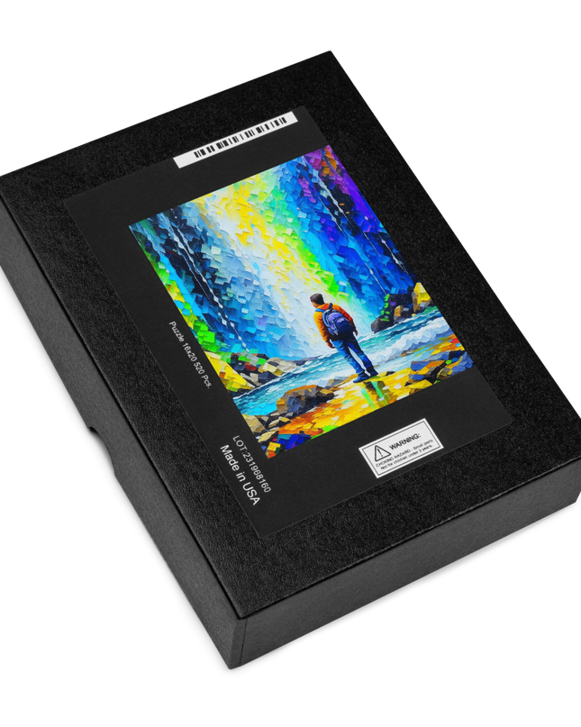 Hiking to the Falls - Jigsaw puzzle