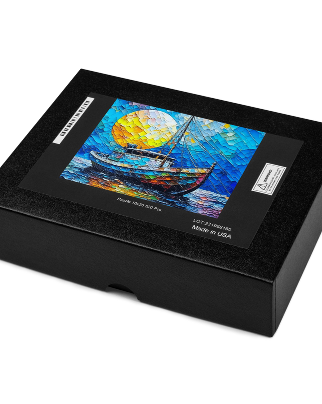 Moon over Newport - Jigsaw puzzle