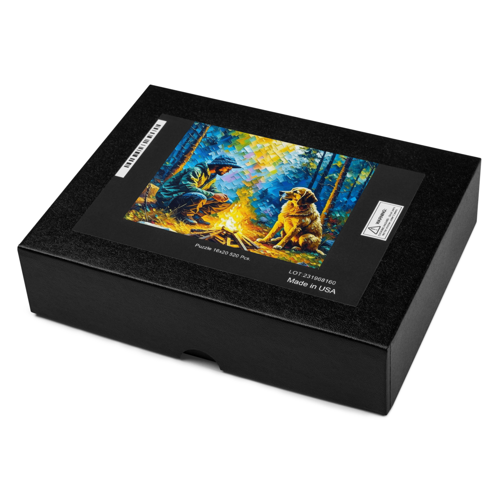 Oregon Campfire - Jigsaw puzzle