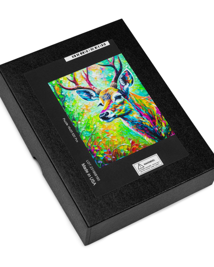 Deer in the Woods - Jigsaw puzzle