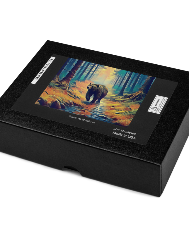 Bear in the Woods - Jigsaw puzzle
