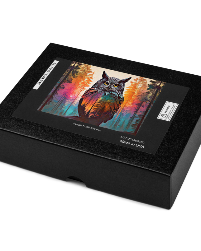 Oregon Owl - Jigsaw puzzle