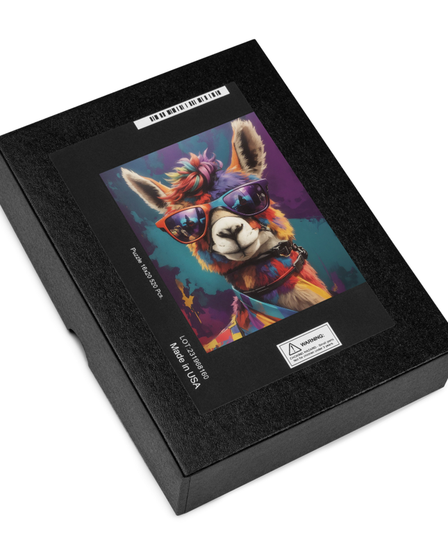 Cool Lama - Jigsaw puzzle