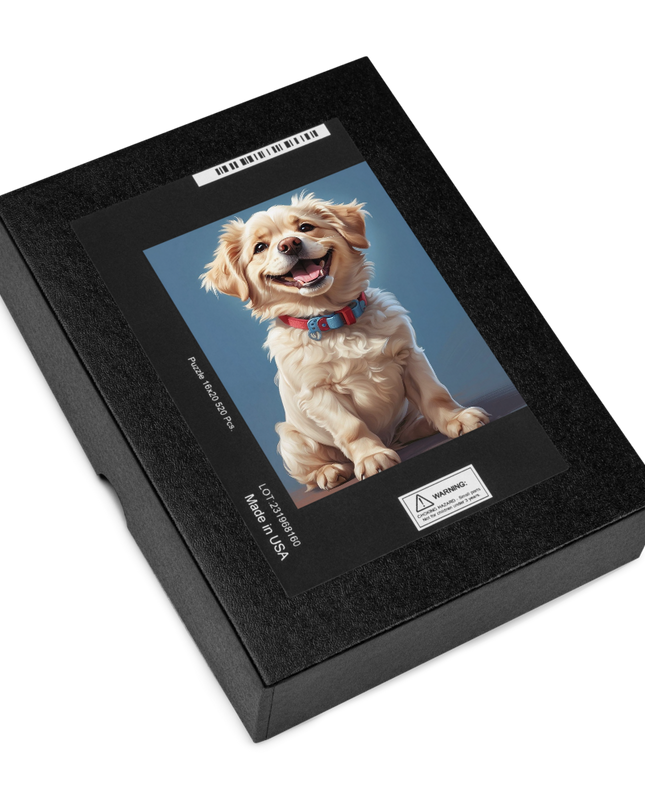 Happy Puppy - Jigsaw puzzle