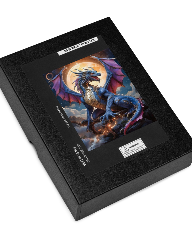 Celestial Dragon in Space - Jigsaw puzzle