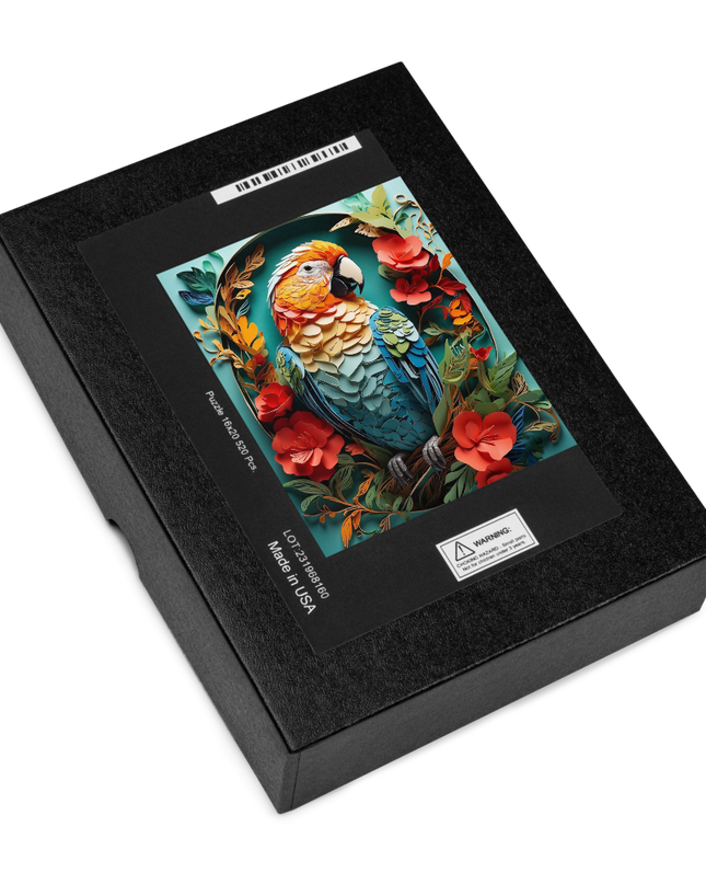 Paper Parrot - Jigsaw puzzle