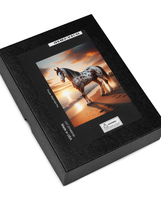 Appaloosa on the Beach - Jigsaw puzzle