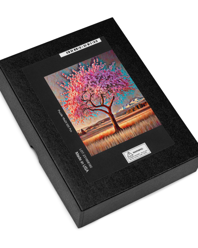 Oregon Cherry Blossoms - Jigsaw puzzle