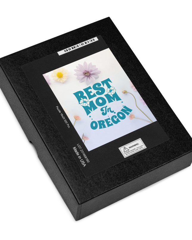Best Mom in Oregon - Jigsaw puzzle