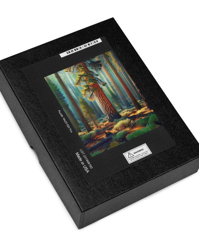 Ponderosa Pine - Digital Art - Jigsaw puzzle