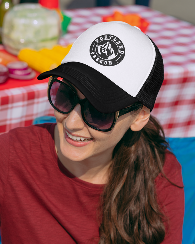 Portland Oregon - Foam Trucker Cap