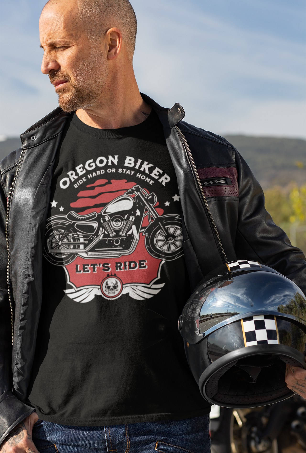 Oregon Biker -  Unisex T-Shirt