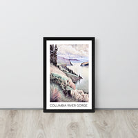 Thumbnail for Columbia River Gorge - Framed poster