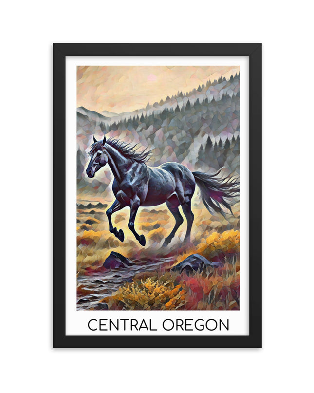 Central Oregon - Framed poster